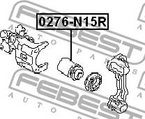 Febest 0276-N15R - Kolv, bromsok xdelar.se