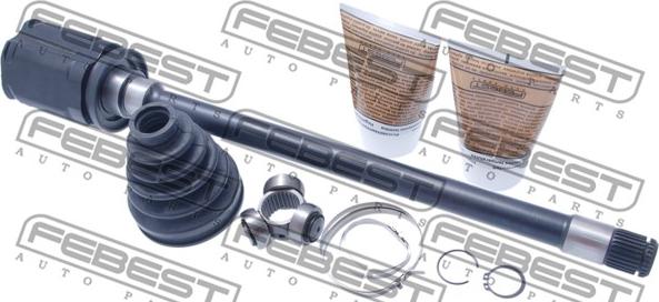 Febest 1911-E70RH - Ledsats, drivaxel xdelar.se