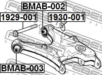 Febest 1929-001 - Inställningsskruv, camber xdelar.se