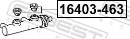 Febest 16403-463 - Lock, bromsvätskebehållare xdelar.se