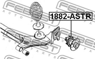 Febest 1882-ASTR - Hjulnav xdelar.se