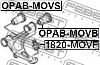 Febest 1820-MOVF - Stöd- / Styrstag xdelar.se