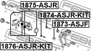 Febest 1875-ASJR - Reparationssats, bromsok xdelar.se