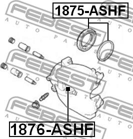 Febest 1875-ASHF - Reparationssats, bromsok xdelar.se