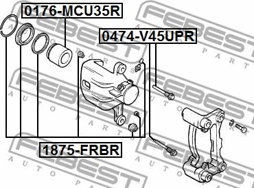 Febest 1875-FRBR - Reparationssats, bromsok xdelar.se