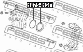 Febest 1875-INSF - Reparationssats, bromsok xdelar.se