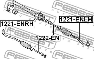 Febest 1221-ENRH - Parallellstagsled xdelar.se