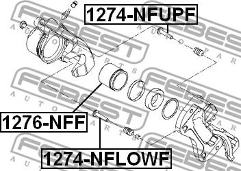 Febest 1276-NFF - Kolv, bromsok xdelar.se