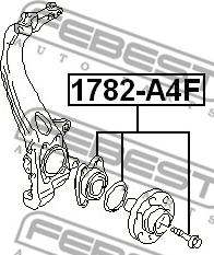 Febest 1782-A4F - Hjulnav xdelar.se