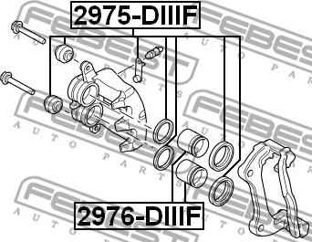 Febest 2976-DIIIF - Kolv, bromsok xdelar.se