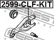 Febest 2599-CLF-KIT - Reparationssats,kopplingsslavcylinder xdelar.se