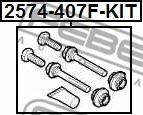 Febest 2574-407F-KIT - Styrtapp, bromsok xdelar.se