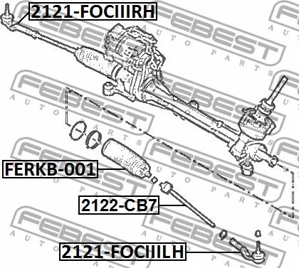 Febest 2121-FOCIIILH - Parallellstagsled xdelar.se