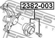 Febest 2382-003 - Hjulnav xdelar.se