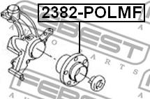 Febest 2382-POLMF - Hjulnav xdelar.se