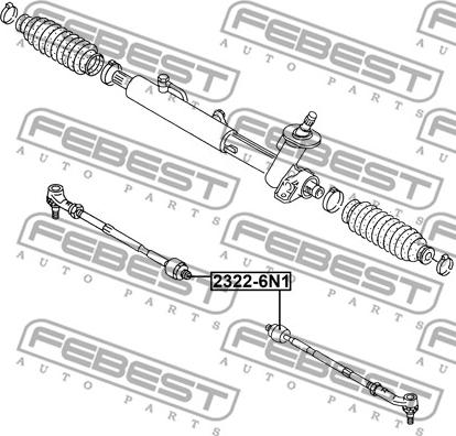 Febest 2322-6N1 - Inre styrled xdelar.se