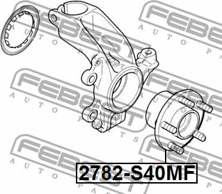 Febest 2782-S40MF - Hjulnav xdelar.se