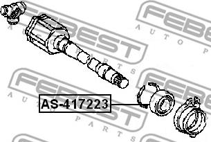 Febest AS-417223 - Drivaxellager xdelar.se