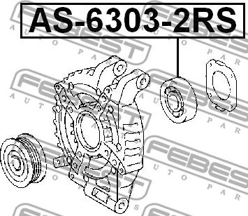 Febest AS-6303-2RS - Lager xdelar.se