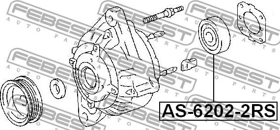 Febest AS-6202-2RS - Lager xdelar.se