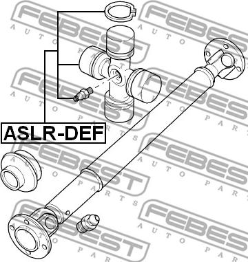 Febest ASLR-DEF - Led, kardanaxel xdelar.se