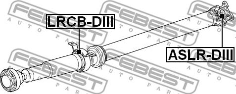 Febest ASLR-DIII - Led, kardanaxel xdelar.se