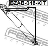 Febest BZAB-046-KIT - Monteringssats, stötfångare xdelar.se