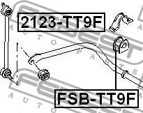 Febest FSB-TT9F - Bussning, krängningshämare xdelar.se