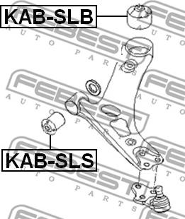 Febest KAB-SLS - Länkarmsbussning xdelar.se