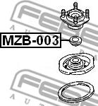 Febest MZB-003 - Rullager, fjäderbenslager xdelar.se