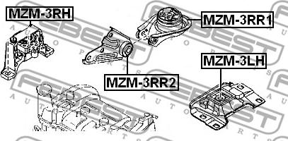 Febest MZM-3RR1 - Montering, växel, automatisk xdelar.se