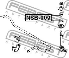 Febest NSB-009 - Montering, axelstag xdelar.se