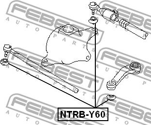 Febest NTRB-Y60 - Reparationssats, parallelstagsände xdelar.se