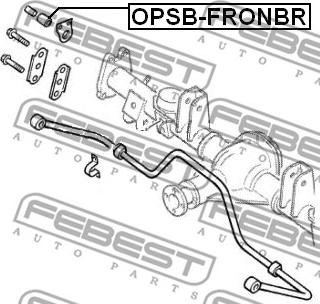 Febest OPSB-FRONBR - Bussning, krängningshämare xdelar.se