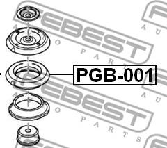 Febest PGB-001 - Rullager, fjäderbenslager xdelar.se