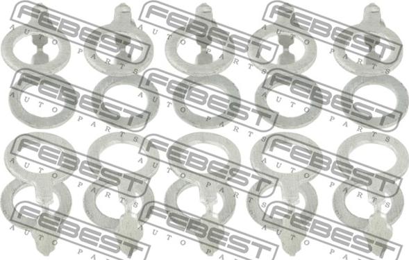 Febest RINGFL-007-PCS10 - O-ring, instrutning xdelar.se