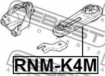 Febest RNM-K4M - Motormontering xdelar.se