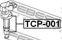 Febest TCP-001 - Kontakt, tändspole xdelar.se