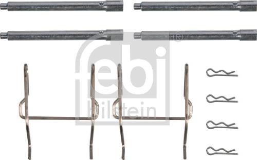 Febi Bilstein 181999 - Tillbehörssats, skivbromsbelägg xdelar.se