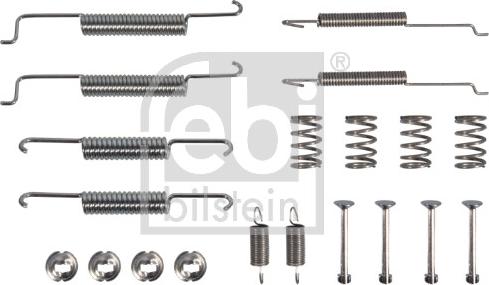 Febi Bilstein 181084 - Tillbehörssats, bromsbackar xdelar.se