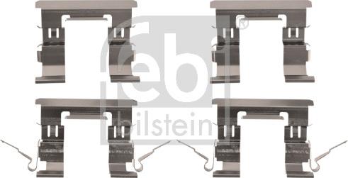 Febi Bilstein 182542 - Tillbehörssats, skivbromsbelägg xdelar.se