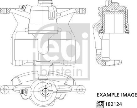 Febi Bilstein 182124 - Bromsok xdelar.se