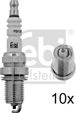 Febi Bilstein 13412 - Tändstift xdelar.se