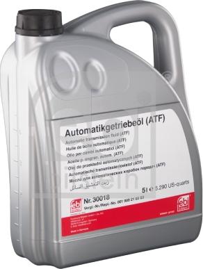 Febi Bilstein 30018 - Automatväxellådsolja (ATF) xdelar.se