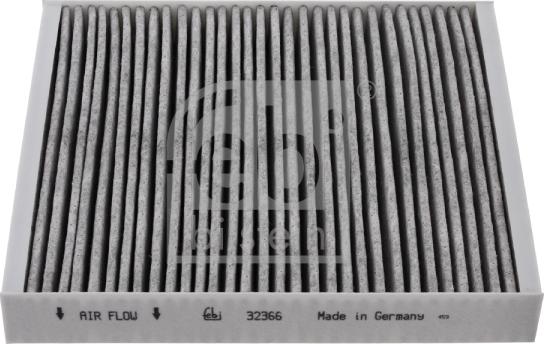 Febi Bilstein 32366 - Filter, kupéventilation xdelar.se