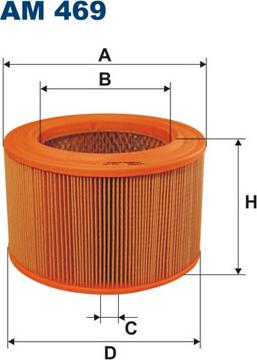 Filtron AM469 - Luftfilter xdelar.se