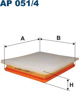 Filtron AP051/4 - Luftfilter xdelar.se