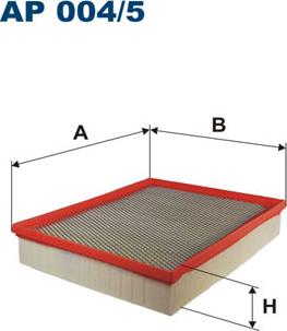 Filtron AP004/5 - Luftfilter xdelar.se