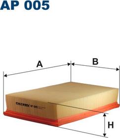 Filtron AP005 - Luftfilter xdelar.se