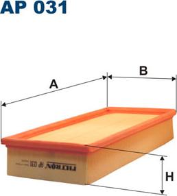 Filtron AP031 - Luftfilter xdelar.se